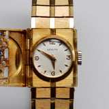 Zenith Sapphire & Diamond 18K Yellow Gold Watch