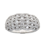 Gregg Ruth 18K White Gold & Diamond Ring