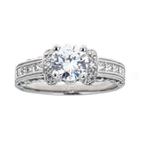Tacori Platinum & Diamond Engagement Ring
