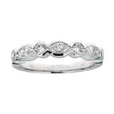 Gregg Ruth 18K White Gold & Diamond Ring