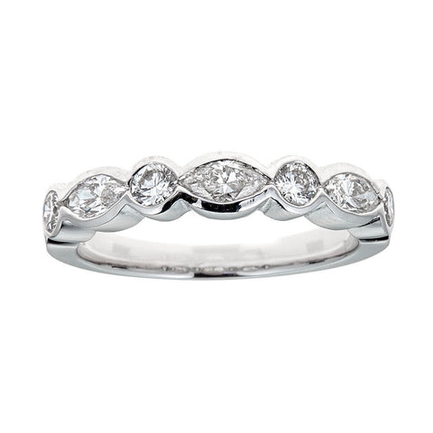 Gregg Ruth 18K White Gold & Diamond Ring