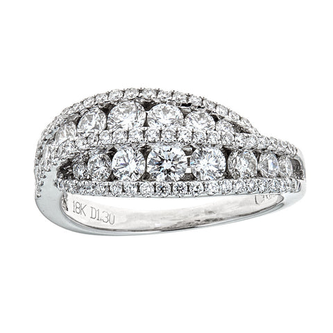 Gregg Ruth 18K White Gold & Diamond Ring