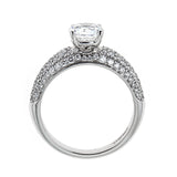 Simon G. 18K White Gold & Diamond Engagement Ring