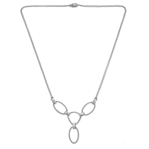 Tacori 18K White Gold & Diamond Necklace