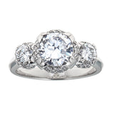 Tacori Platinum & Diamond Engagement Ring