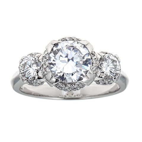 Tacori Platinum & Diamond Engagement Ring