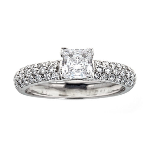 Tacori Platinum & Diamond Engagement Ring