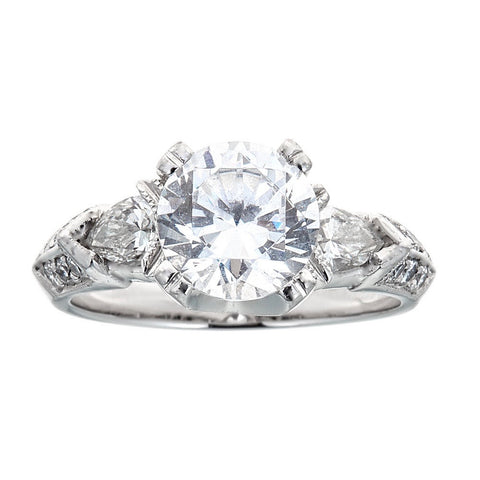Tacori Platinum & Diamond Engagement Ring