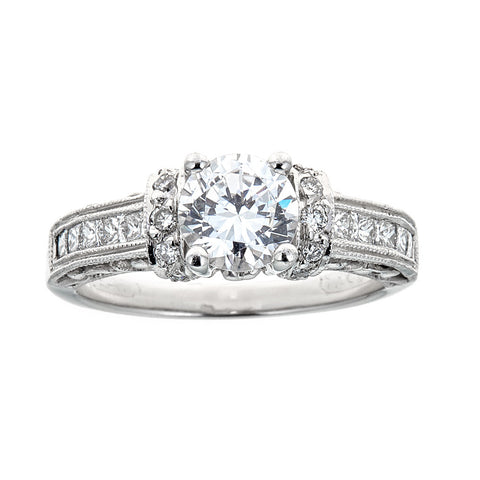 Tacori Platinum & Diamond Engagement Ring