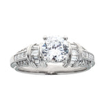 Tacori Platinum & Diamond Engagement Ring