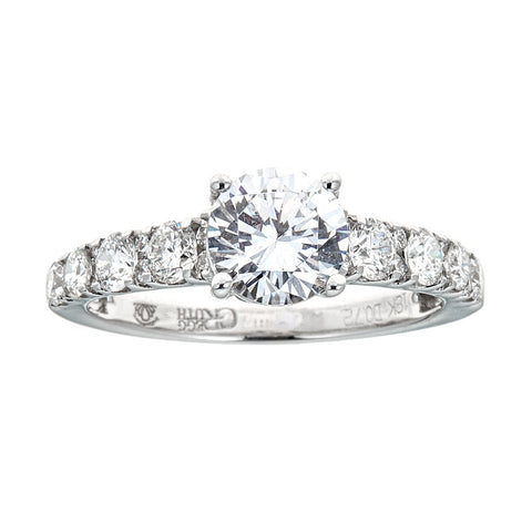 Gregg Ruth 18K White Gold & Diamond Ring