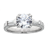 Tacori Platinum & Diamond Engagement Ring