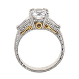 Tacori Platinum & Diamond Engagement Ring
