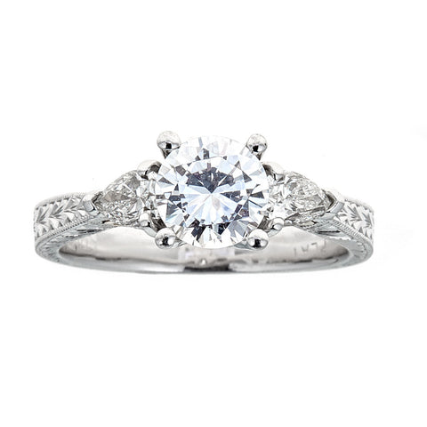 Tacori Platinum & Diamond Engagement Ring