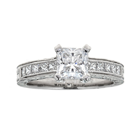 Tacori Platinum & Diamond Engagement Ring