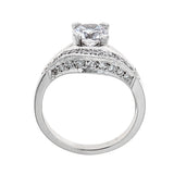 Tacori Platinum Engagement & Wedding Ring Set