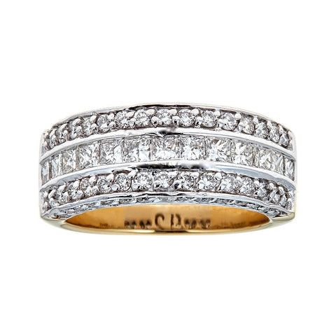 Sonia B. 18K Two-Tone Gold & Diamond Ring