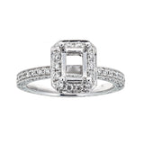 Natalie K. 14K White Gold & Diamond Engagement Ring