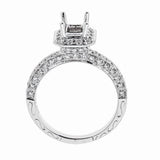 Natalie K. 14K White Gold & Diamond Engagement Ring
