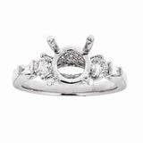 Natalie K. 14K White Gold & Diamond Engagement Ring