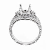 Natalie K. 14K White Gold & Diamond Engagement Ring