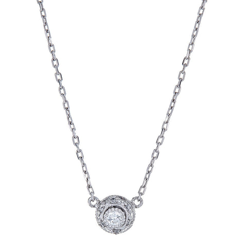 Tacori Platinum & Diamond Necklace