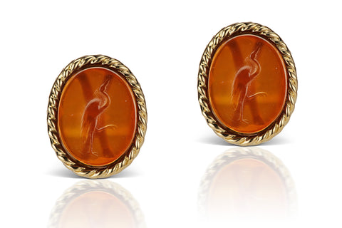 Sienna Cufflinks in 18K Yellow Gold