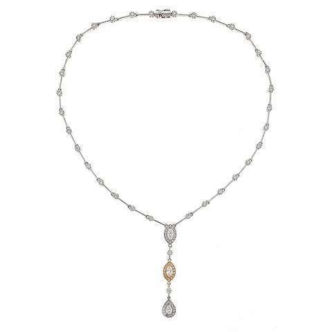 Natalie K. 18K Two-Tone Gold & Diamond Necklace