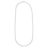 14K White Gold & Diamond Necklace