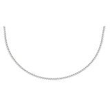 14K White Gold & Diamond Necklace