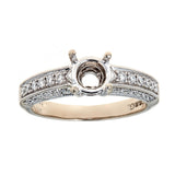 Simon G. 18K White Gold & Diamond Ring
