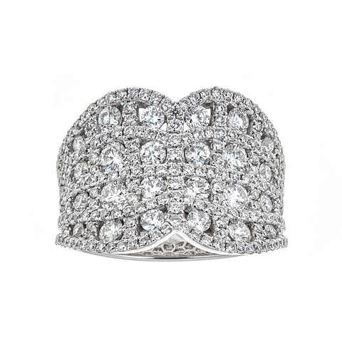 Gregg Ruth 18K White Gold & Diamond Ring