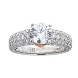 Simon G. 18K Two-Tone Gold & Diamond Engagement Ring