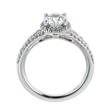 Ritani 18K White Gold & Diamond Engagement Ring