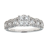 Gregg Ruth 18K White Gold & Diamond Ring