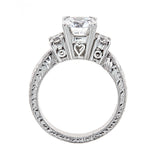 Tacori Platinum and Diamonds Engagement Ring