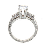 Tacori Platinum & Diamond Engagement Ring