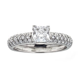 Tacori Platinum & Diamond Engagement Ring