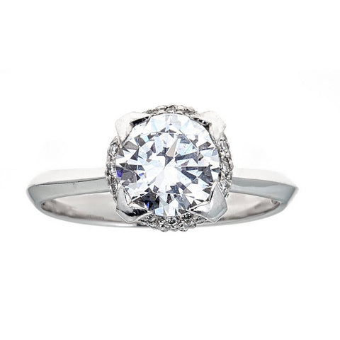 Tacori Platinum & Diamond Engagement Ring