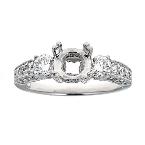 Tacori Platinum & Diamond Engagement Ring
