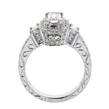 18K White Gold & Diamond Ring