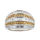 18K White Gold & Diamond Ring