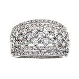 14K White Gold & Diamond Ring