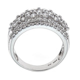 14K White Gold & Diamond Ring