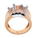 18K Two-Tone Gold & Diamond Ring