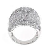 18K White Gold & Diamond Ring