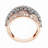 Black & White Diamond 14K Rose Gold Ring