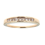 14k yellow Gold and Diamonds Ring