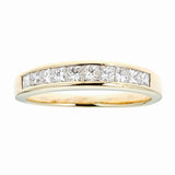 14k Yellow Gold and Diamonds Ring