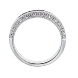 Natalie K 14k White Gold & Diamond Ring